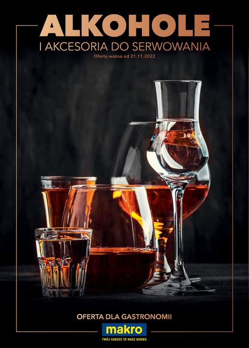 Alkohole i akcesoria do serwowania 