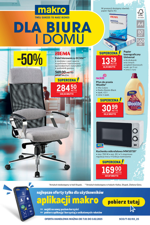 Oferta dla biura i domu