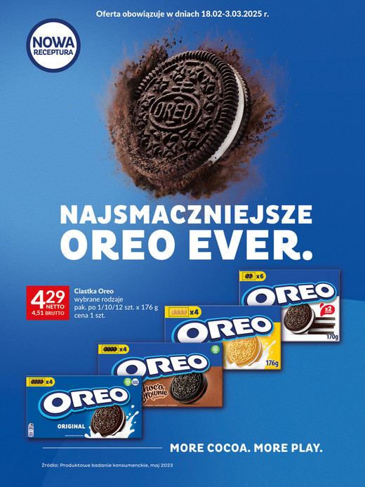 Ulotka Oreo