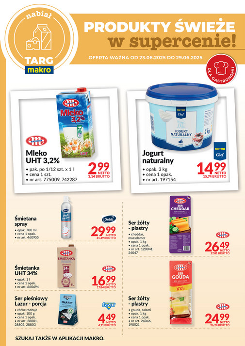 Targ MAKRO - oferta świeża w super cenach!