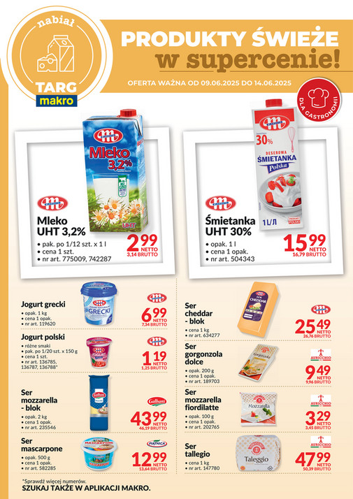 Targ MAKRO - oferta świeża w super cenach!