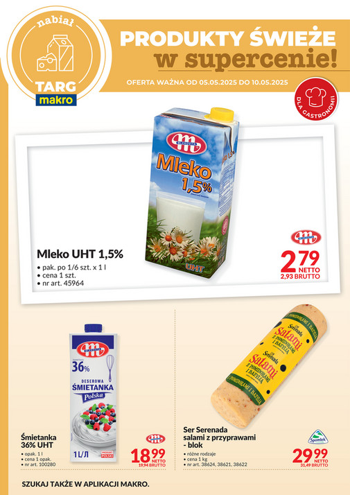 Targ MAKRO - oferta świeża w super cenach!