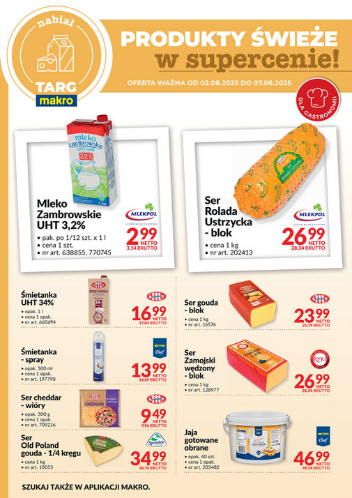 Targ MAKRO - oferta świeża w super cenach!