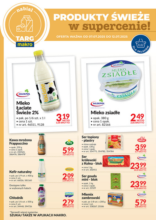 Targ MAKRO - oferta świeża w super cenach!