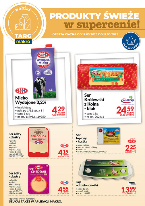 Targ MAKRO - oferta świeża w super cenach!