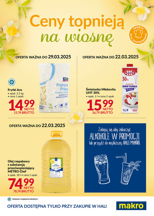 Ulotka Ceny topnieją na wiosnę