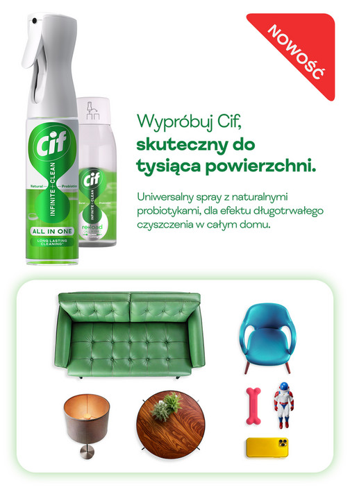 Ulotka Cif Infinite