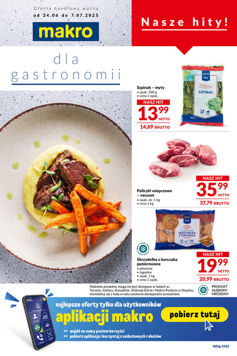 Oferta dla gastronomii