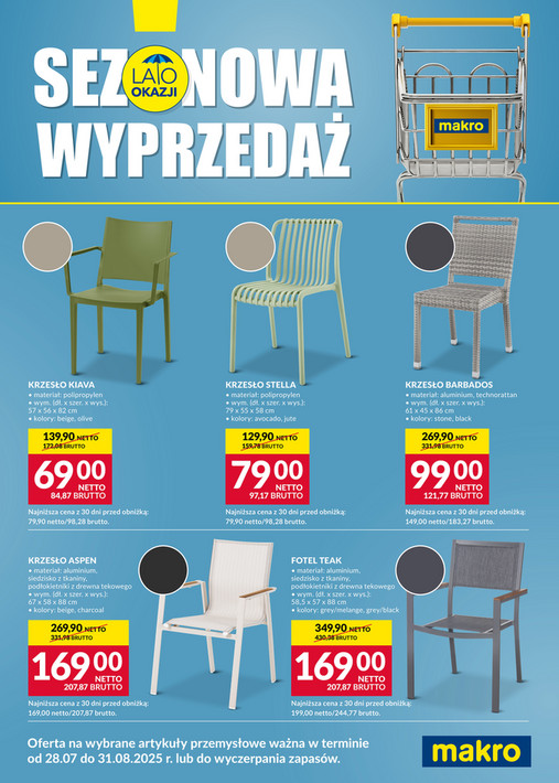 Ulotka Sezonowa Wyprzedaż