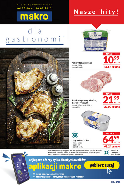 Oferta dla gastronomii