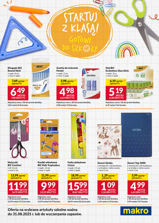 Ulotka Back to School