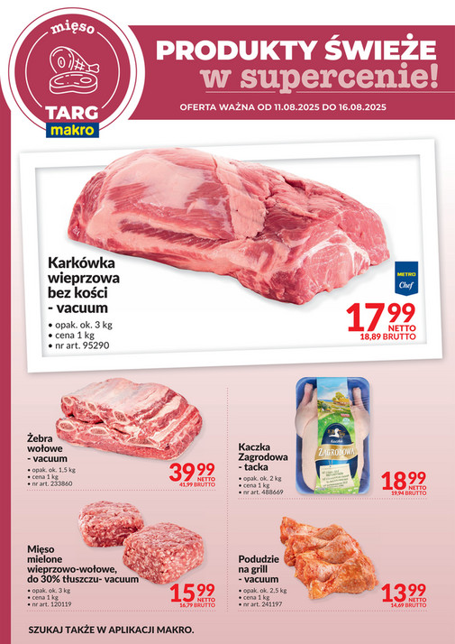 Targ MAKRO - oferta świeża w super cenach!