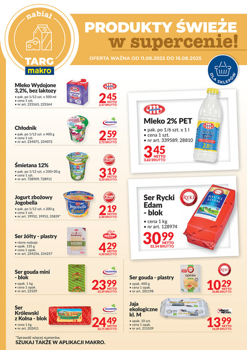 Targ MAKRO - oferta świeża w super cenach!