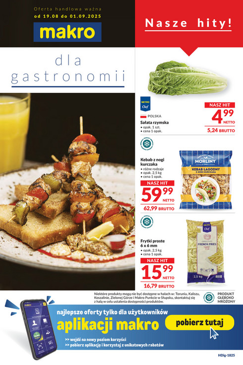 Oferta dla gastronomii