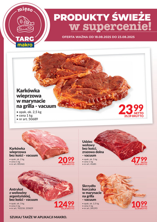 Targ MAKRO - oferta świeża w super cenach!