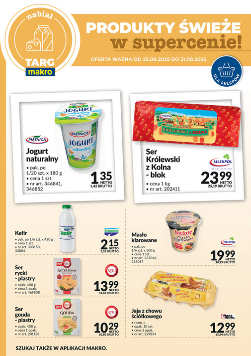 Targ MAKRO - oferta świeża w super cenach!