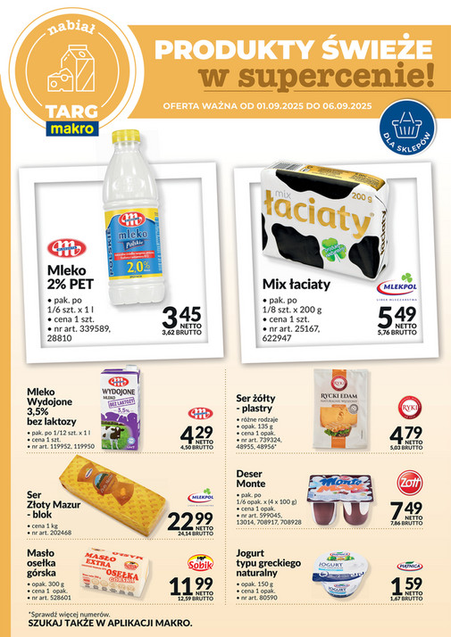 Targ MAKRO - oferta świeża w super cenach!