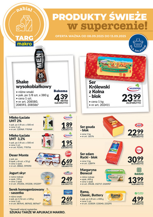 Targ MAKRO - oferta świeża w super cenach!