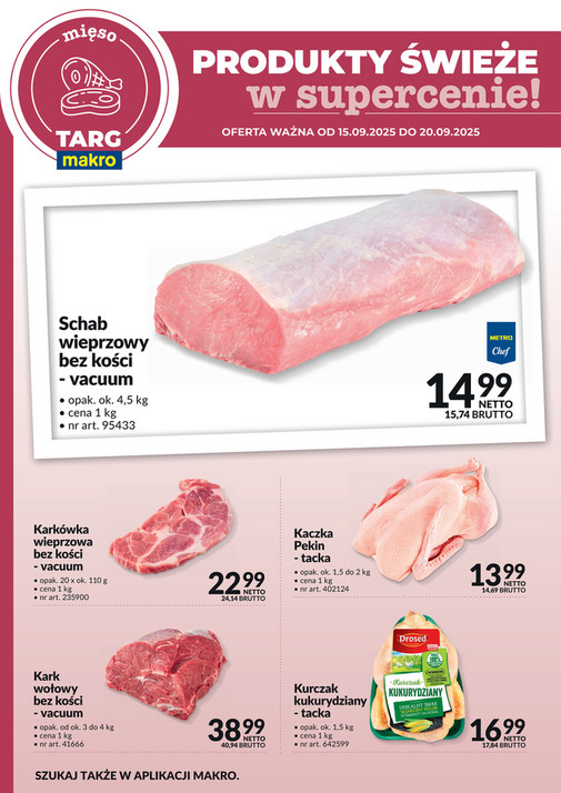 Targ MAKRO - oferta świeża w super cenach!