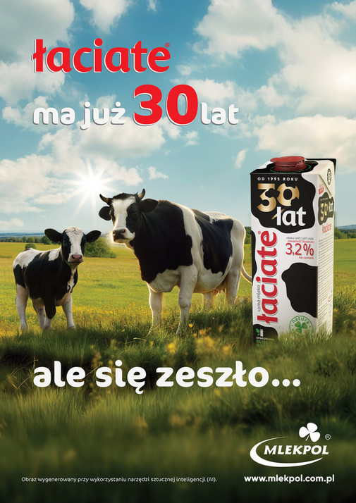 Ulotka 30 lat Łaciate