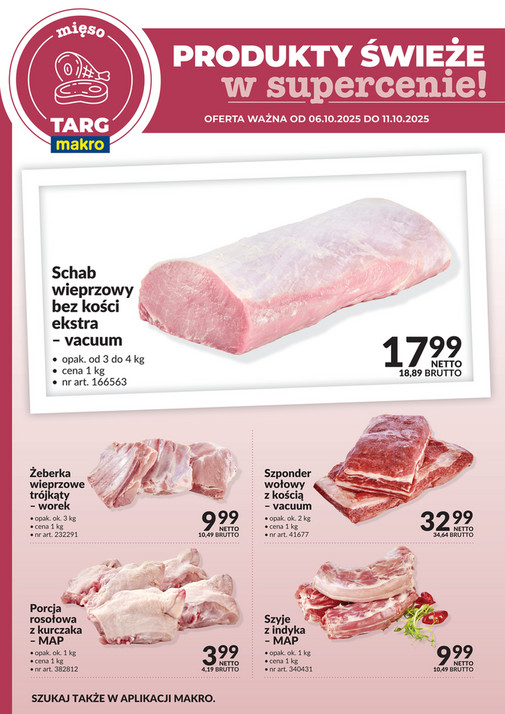 Targ MAKRO - oferta świeża w super cenach!