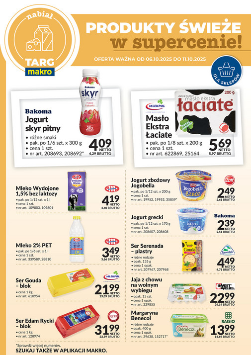 Targ MAKRO - oferta świeża w super cenach!