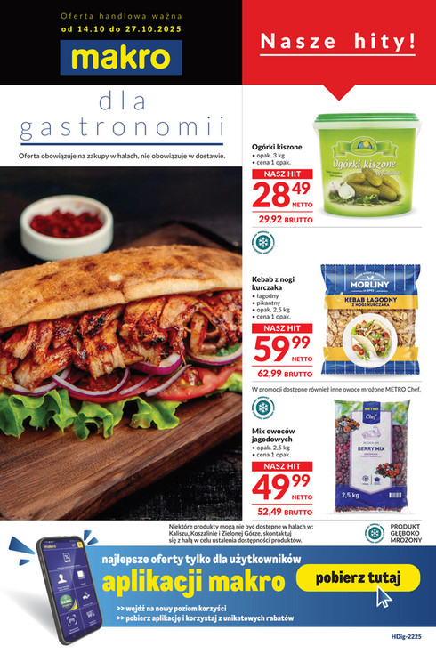 Oferta dla gastronomii