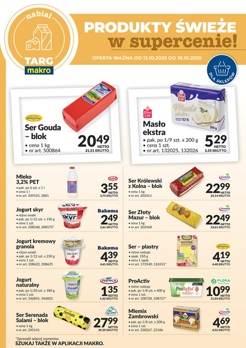 Targ MAKRO - oferta świeża w super cenach!