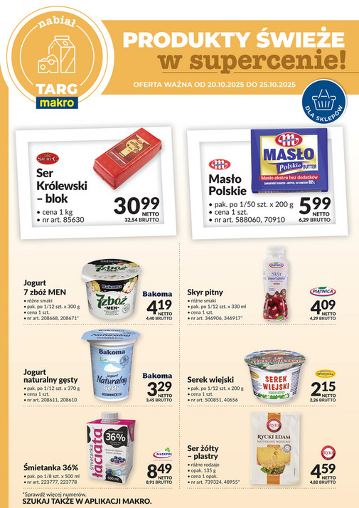Targ MAKRO - oferta świeża w super cenach!