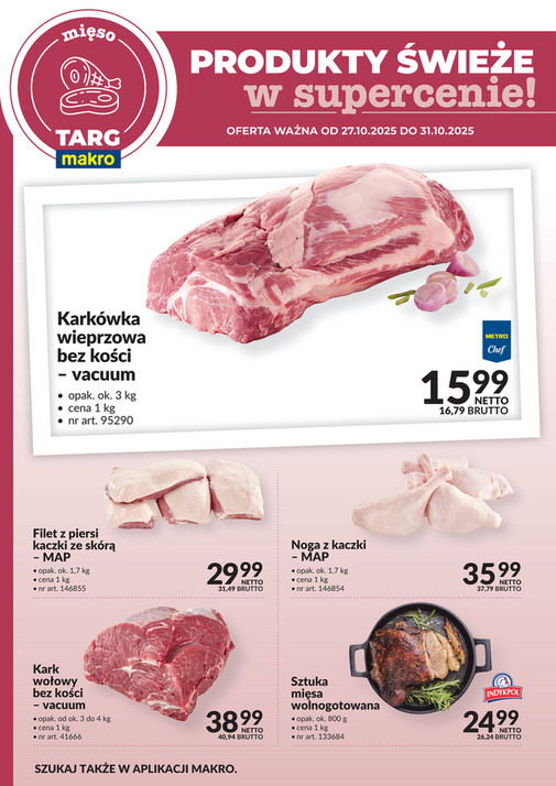 Targ MAKRO - oferta świeża w super cenach!