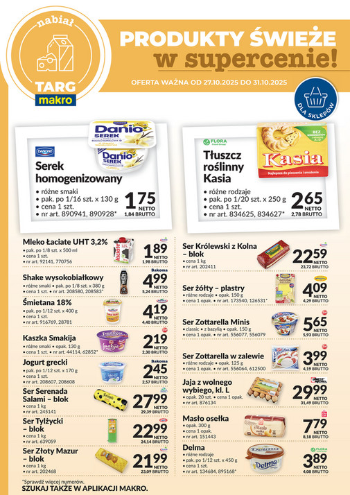 Targ MAKRO - oferta świeża w super cenach!