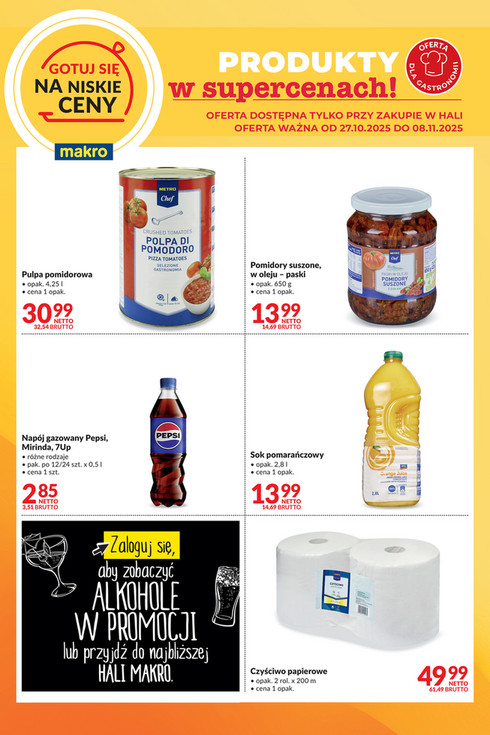 Ulotka Gotuj się na niskie ceny