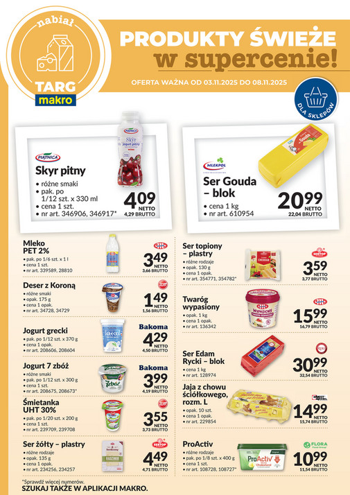 Targ MAKRO - oferta świeża w super cenach!