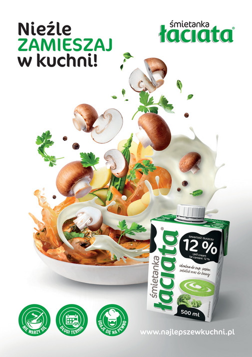 Ulotka łaciate śmietanka 