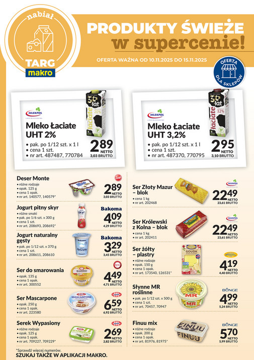 Targ MAKRO - oferta świeża w super cenach!