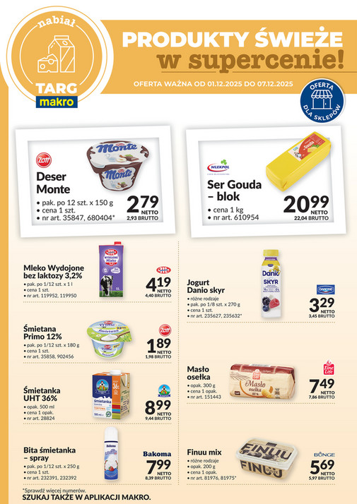 Targ MAKRO - oferta świeża w super cenach!