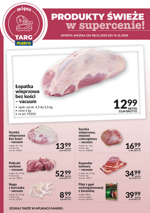 Targ MAKRO - oferta świeża w super cenach!