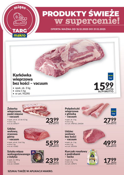 Targ MAKRO - oferta świeża w super cenach!