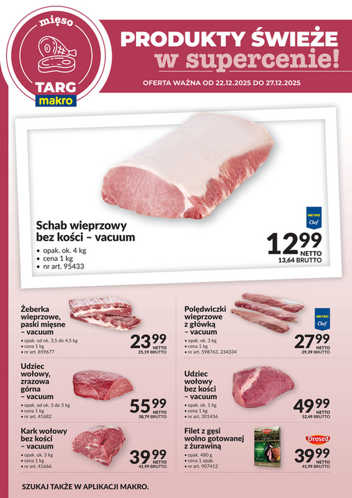 Targ MAKRO - oferta świeża w super cenach!
