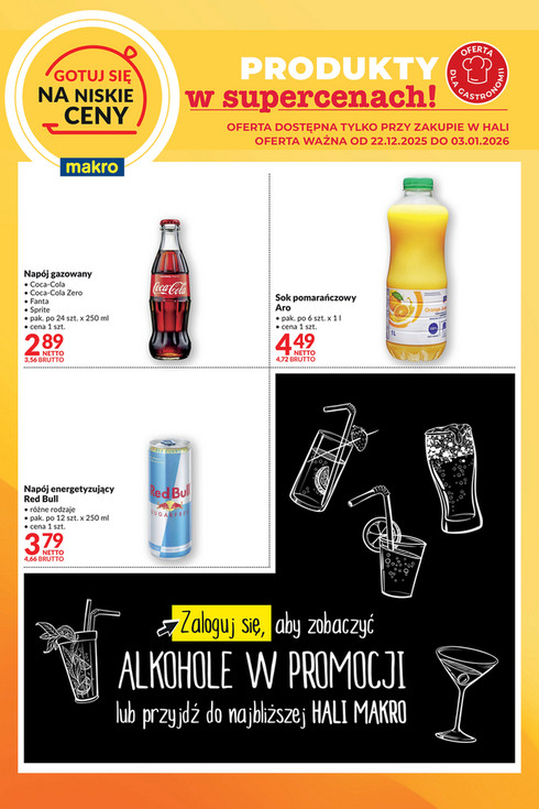 Ulotka Gotuj się na niskie ceny