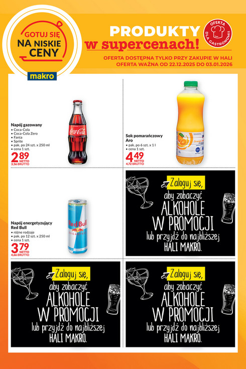 Ulotka Gotuj się na niskie ceny