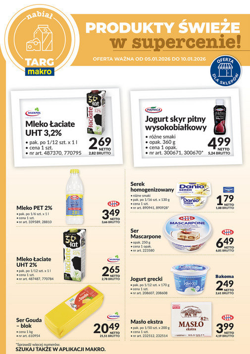 Targ MAKRO - oferta świeża w super cenach!