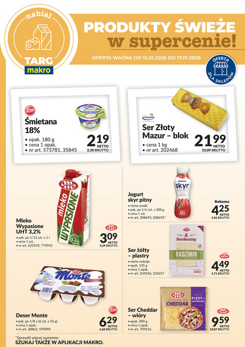 Targ MAKRO - oferta świeża w super cenach!