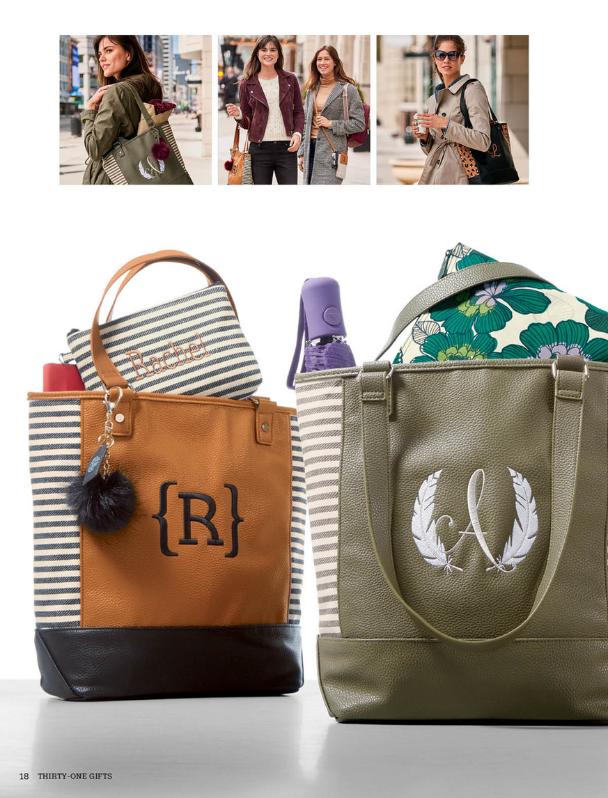 colorblock tote 31
