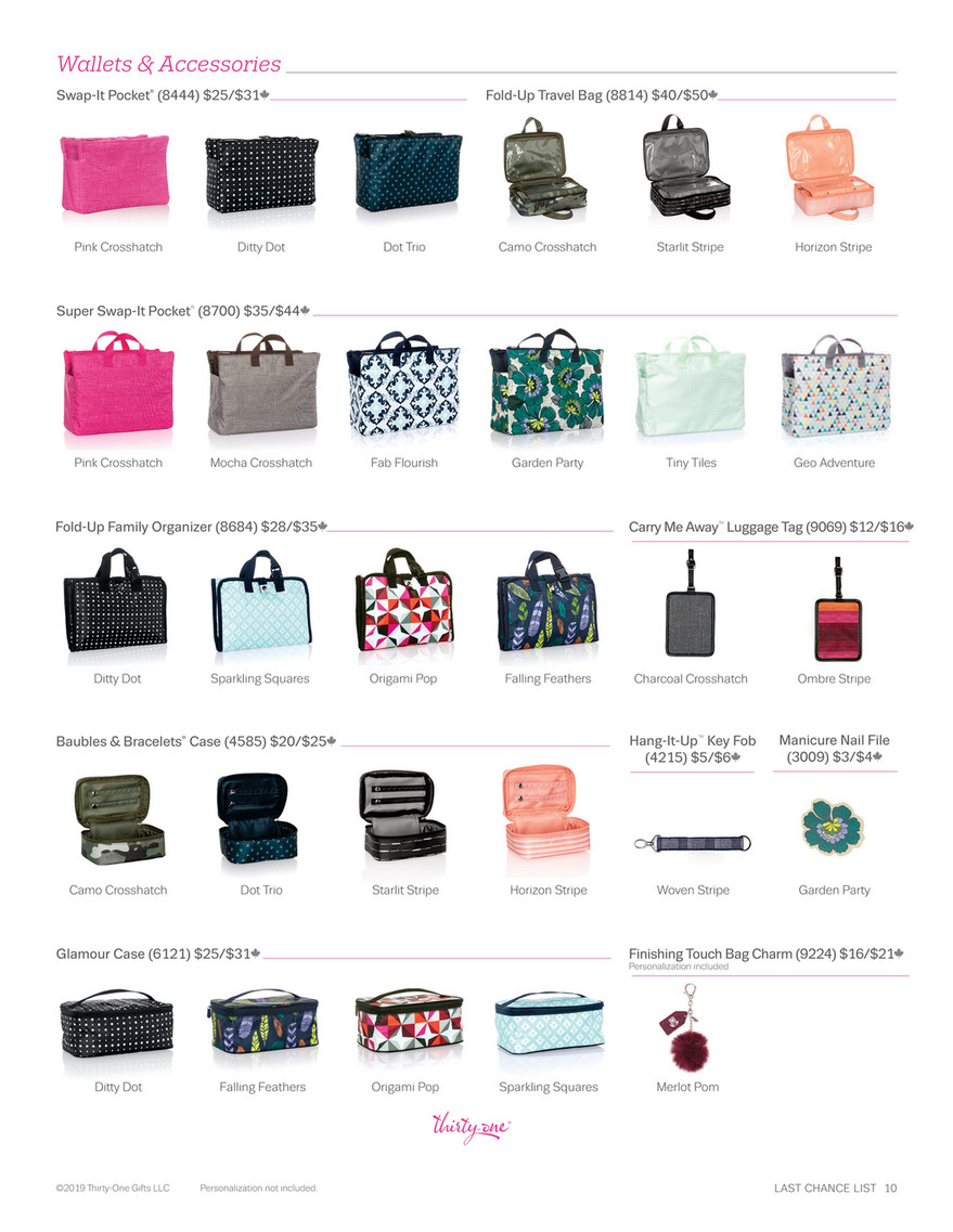 Thirty One Gifts Spring 2014 Retirement List Get them while they