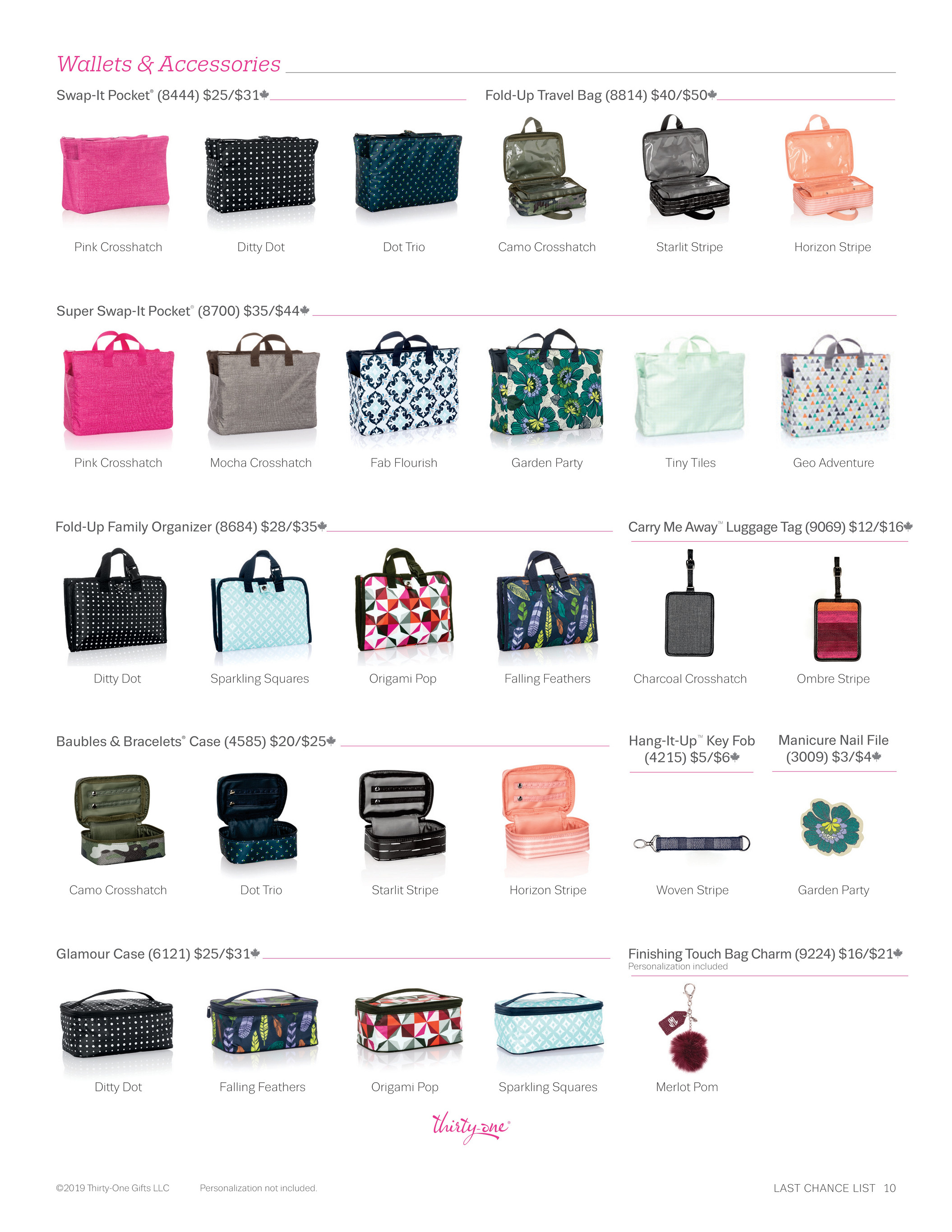 Thirty-One Spring/Summer Retirement List 2015 by SoManyCuteBags