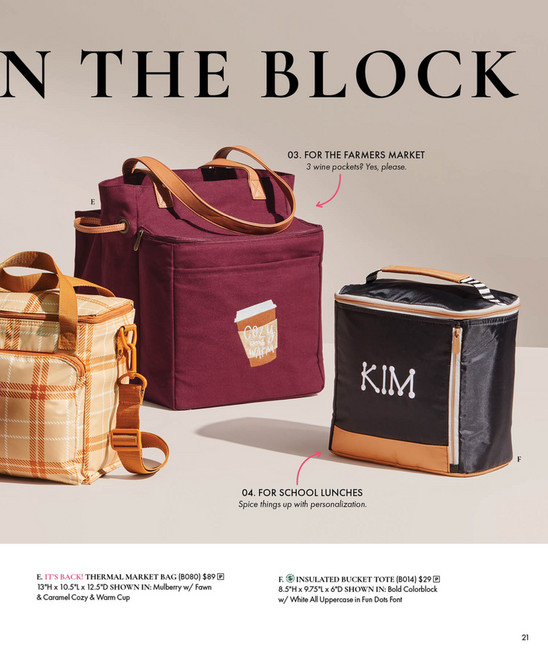 ThirtyOne Gifts Fall 2023 ThirtyOne Catalog Page 2021 Created