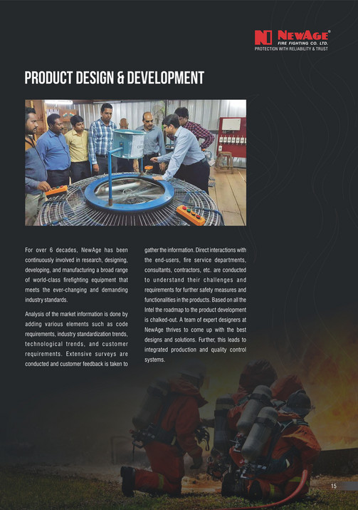 NewAge Fire Fighting Co Ltd NewAge Product Brochure Edition 2.2