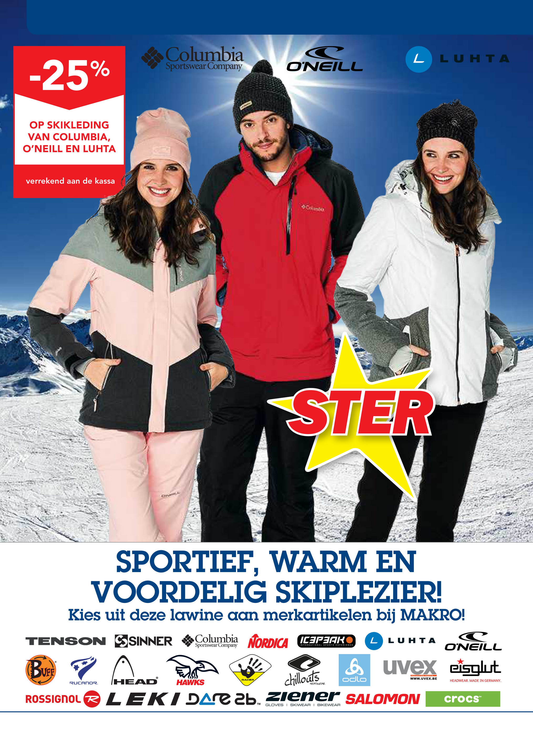 Makro skikleding hot sale