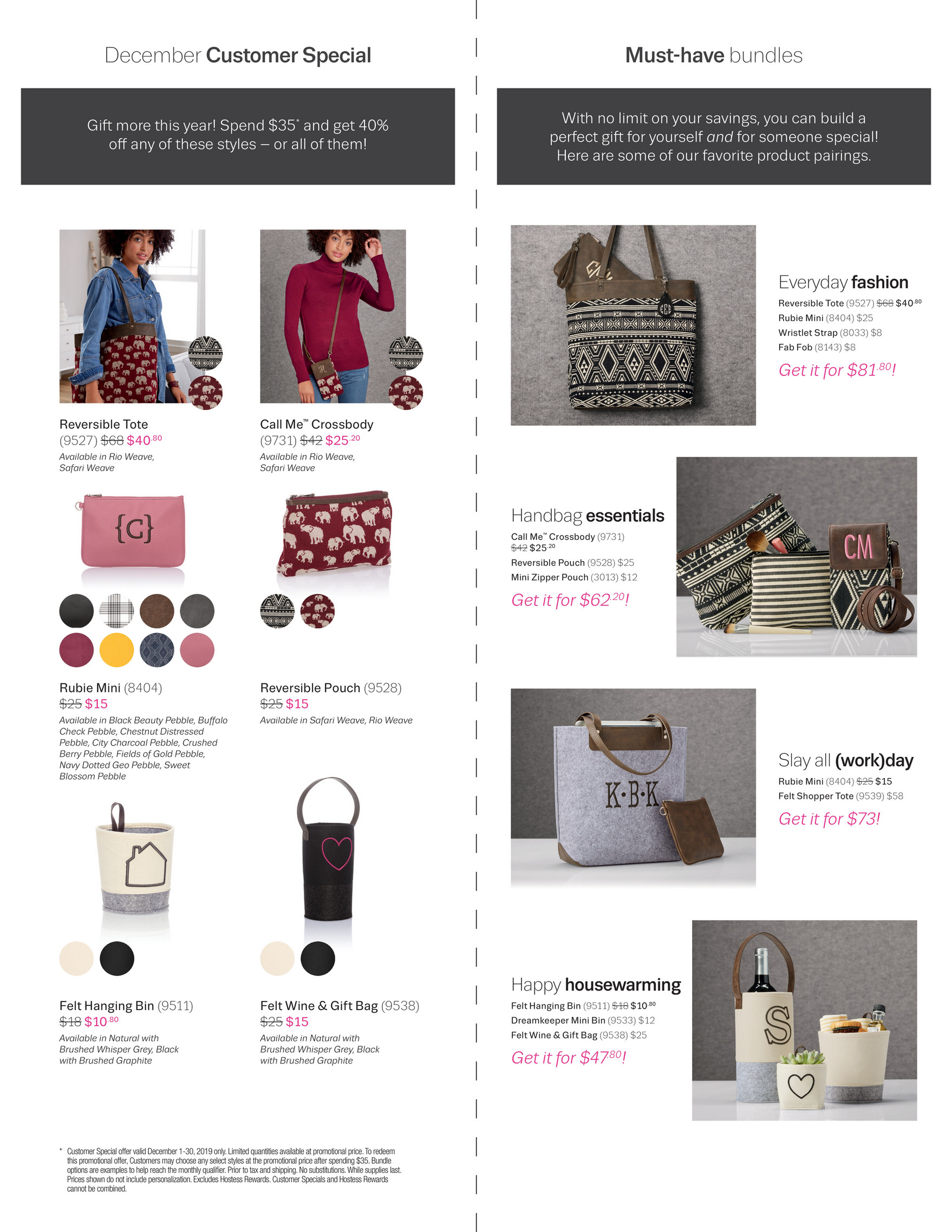 thirty one reversible tote rio weave
